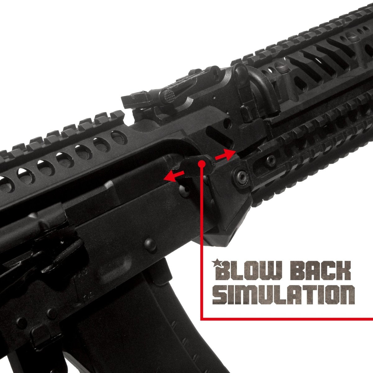 EMERBU Modified Gel Ball Blaster Gun AK105 Zenitco - EMERBUtoysEMERBUtoys