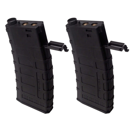 EMERBU Gel Ball Blaster Electric Magazine for AR Series Platform(2pcs)(Black) - EmerbutoysEmerbutoys