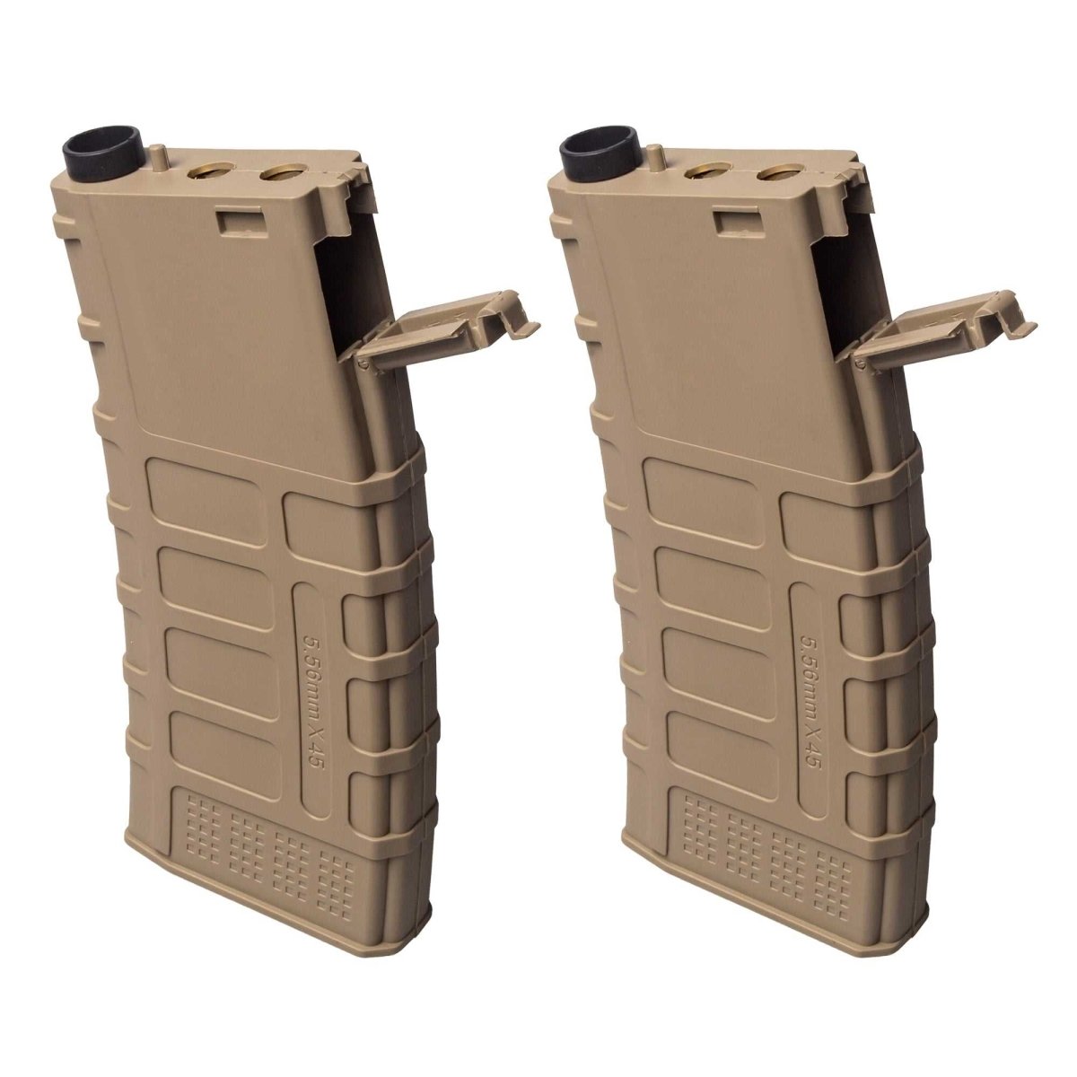 EMERBU Gel Ball Blaster Electric Magazine for AR Series Platform(2pcs)(Tan) - EmerbutoysEmerbutoys