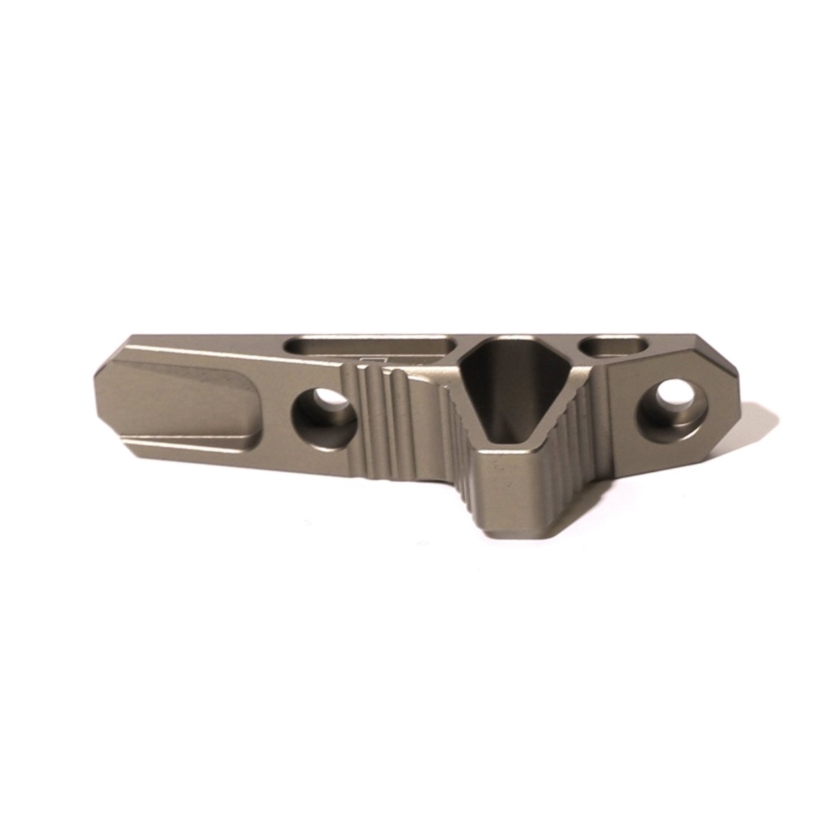 EMERBU Metal V-Shaped Hand Stopper Froegrip for M-Lok(Tan) - EmerbutoysEmerbutoys